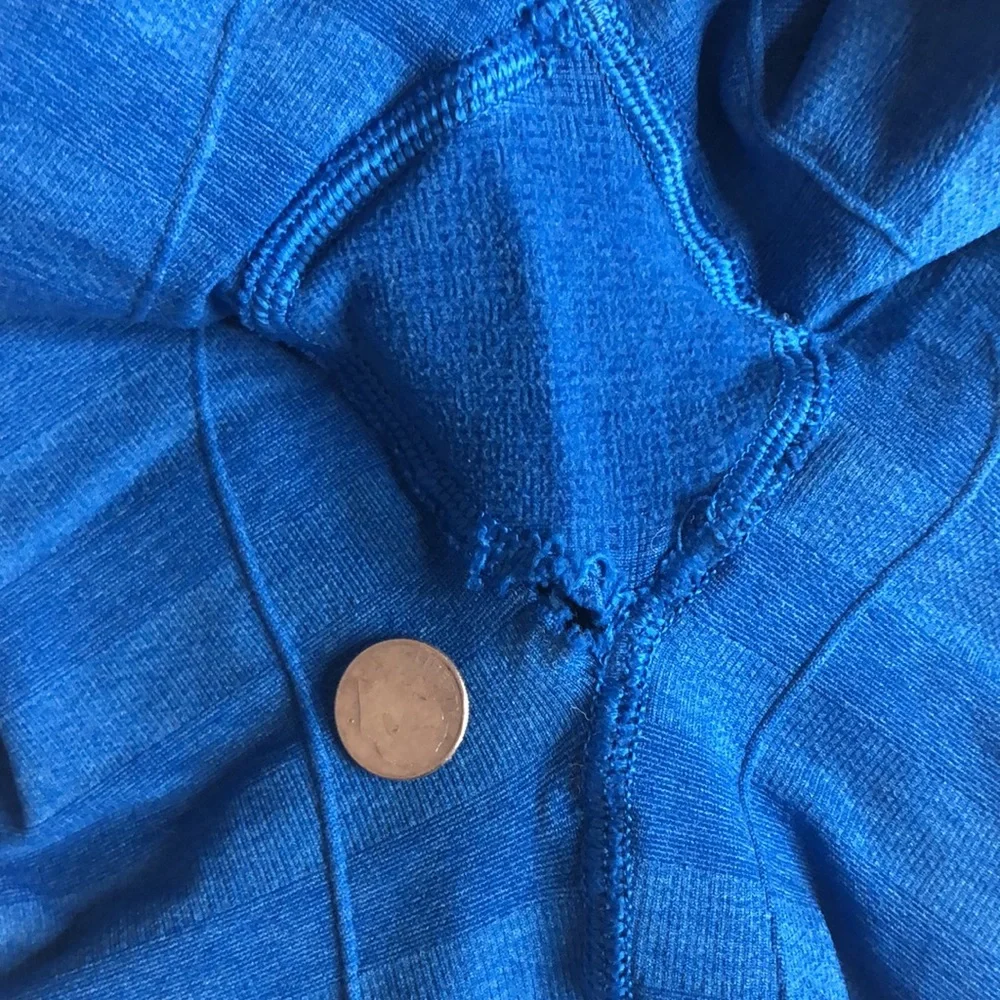 lululemon athletica blue stripes